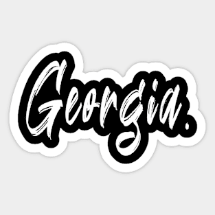 Name Girl Georgia Sticker